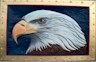carved sign eagle