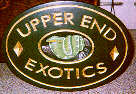carved sign snake