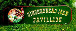 carved sign gingerbreadman