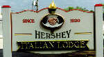 carved sign italian lodge