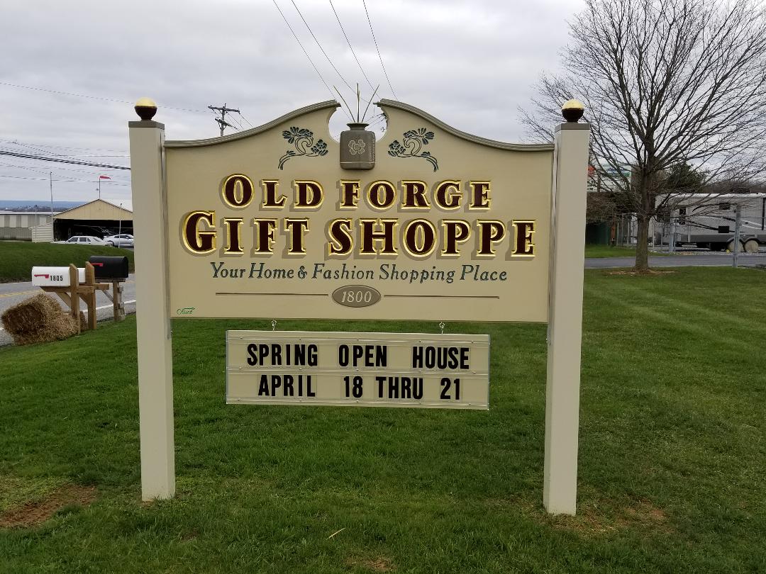 carved sign oldforge